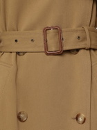 CHLOÉ Cotton Gabardine Trench Coat