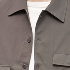 Uniform Bridge Men's Short Pocket Jacket in Dark Grey