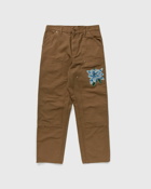 Awake Awake Ny X Carhartt Wip Double Knee Pant Brown - Mens - Casual Pants