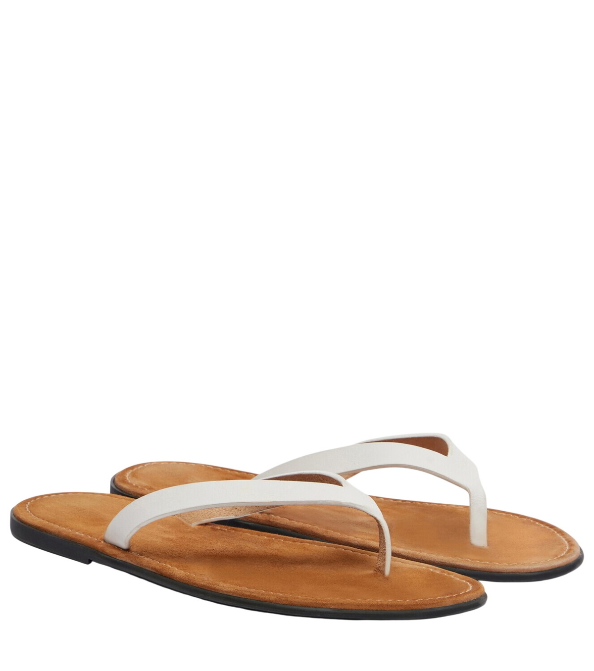 The Row - Avery leather thong sandals The Row
