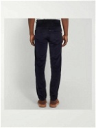 Private White V.C. - Beatle Slim-Fit Corduroy Trousers - Blue