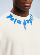 Palm Angels Curved Logo Over T-shirt