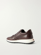 Tod's - Paneled Leather Sneakers - Brown