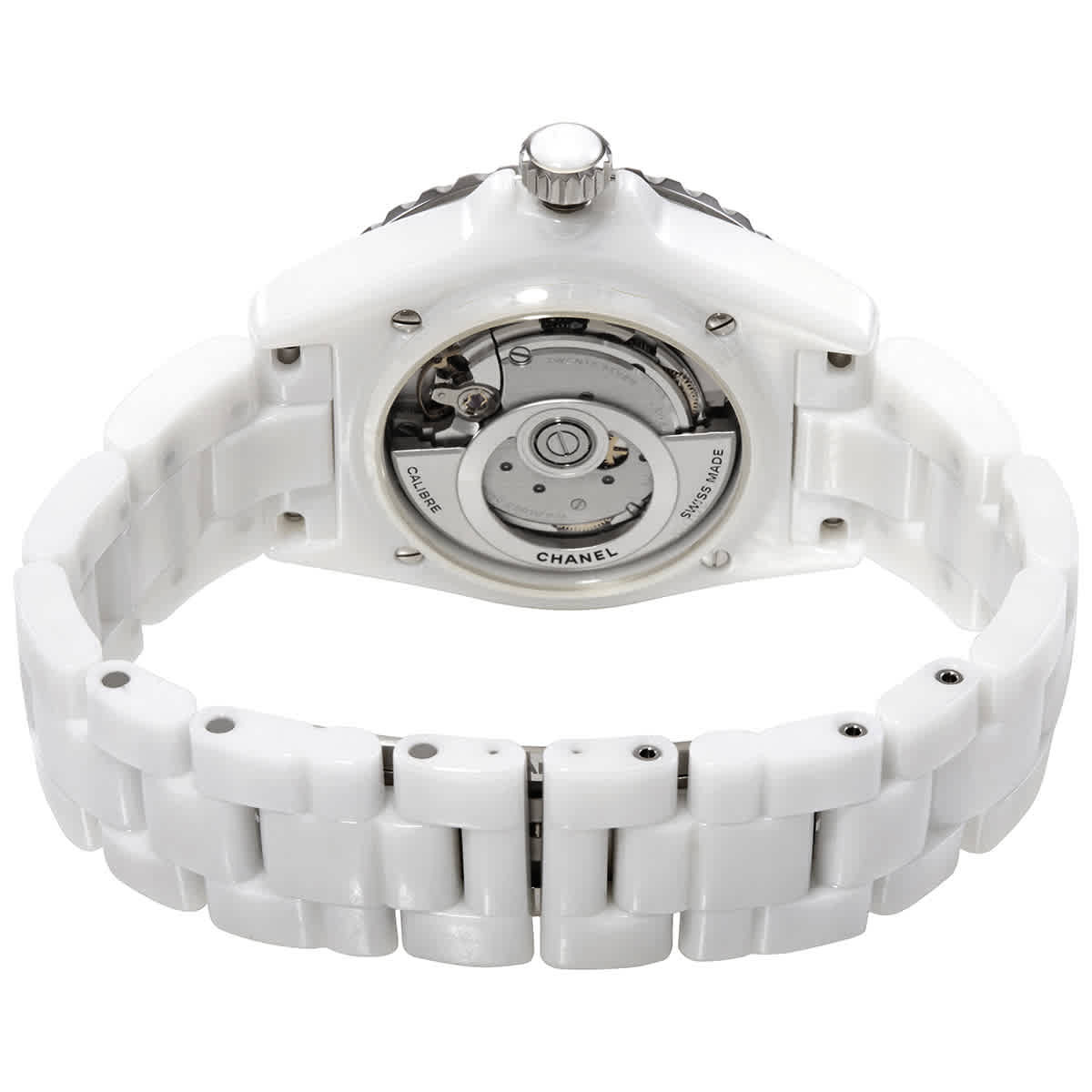Chanel J12 Automatic White Dial Ladies Watch H6186