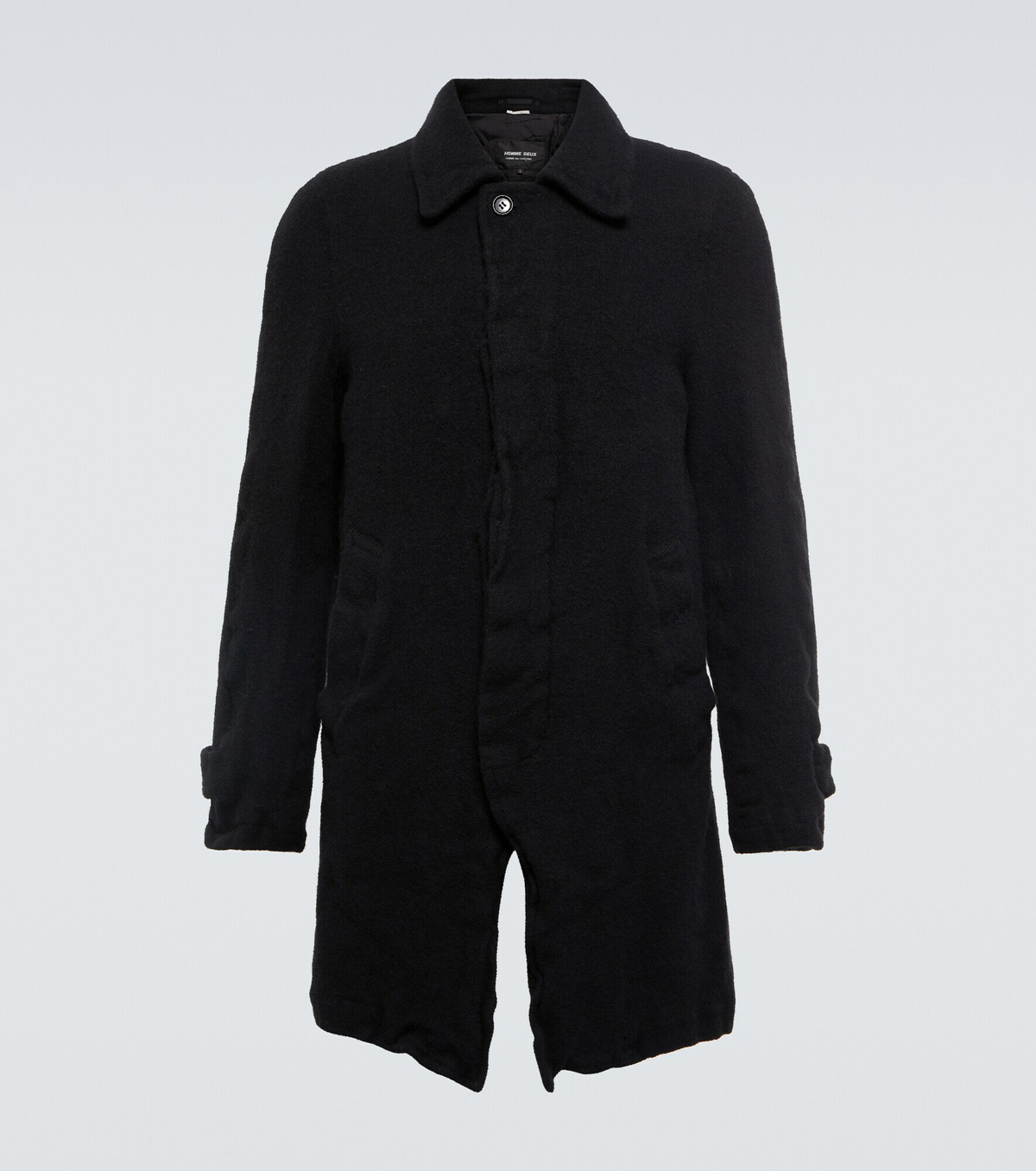 Comme des Garcons Homme Deux - Wool and nylon tweed coat