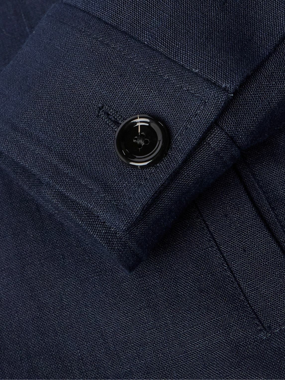 Lardini - Travis Linen-Canvas Jacket - Blue