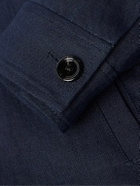 Lardini - Travis Linen-Canvas Jacket - Blue
