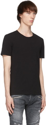 Balmain Black Crewneck T-Shirt