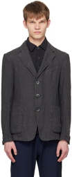 Barena Gray Giacca Piero Blazer