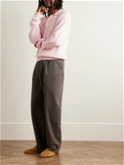 The Row - Joyce Cotton and Cashmere-Blend Polo Shirt - Pink
