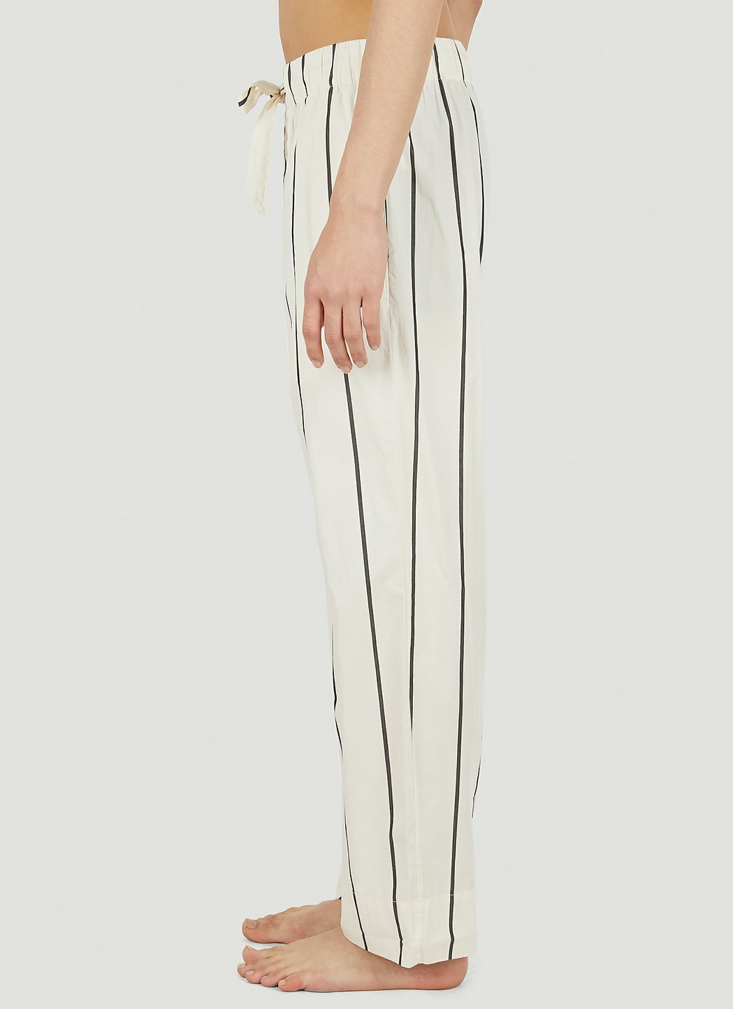 Tekla Striped Drawstring Pyjama Pants