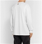 Nike - atmos Logo-Print Cotton-Jersey T-Shirt - White