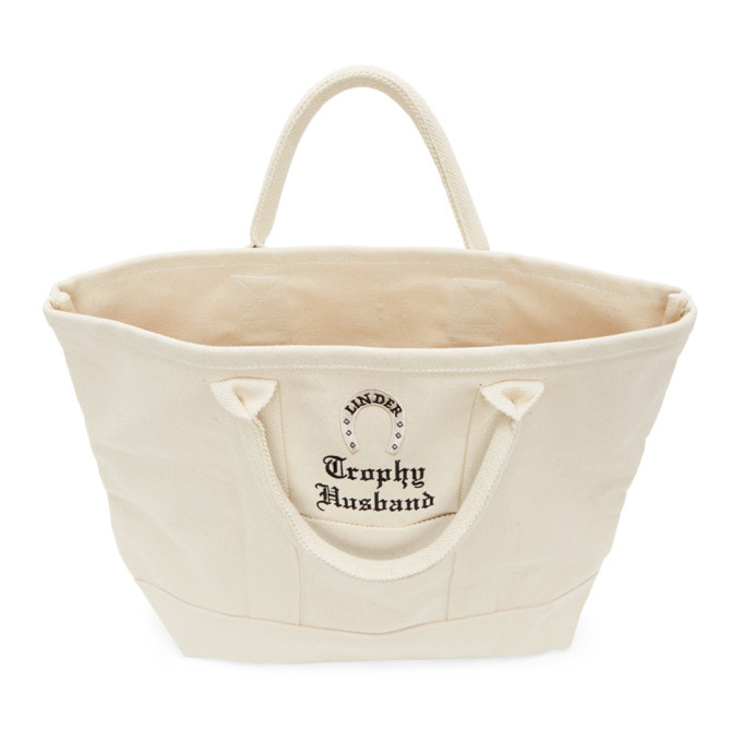 Linder Off-White Trophy Husband Tote
