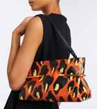 Givenchy Pinch Soft leopard-print leather clutch