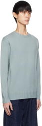 AURALEE Blue Washed Sweater