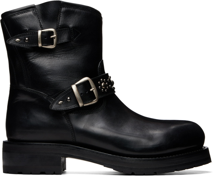 Photo: Second/Layer Black 8 Rider Boots