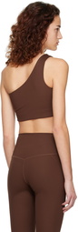 Girlfriend Collective Brown Bianca Sport Bra