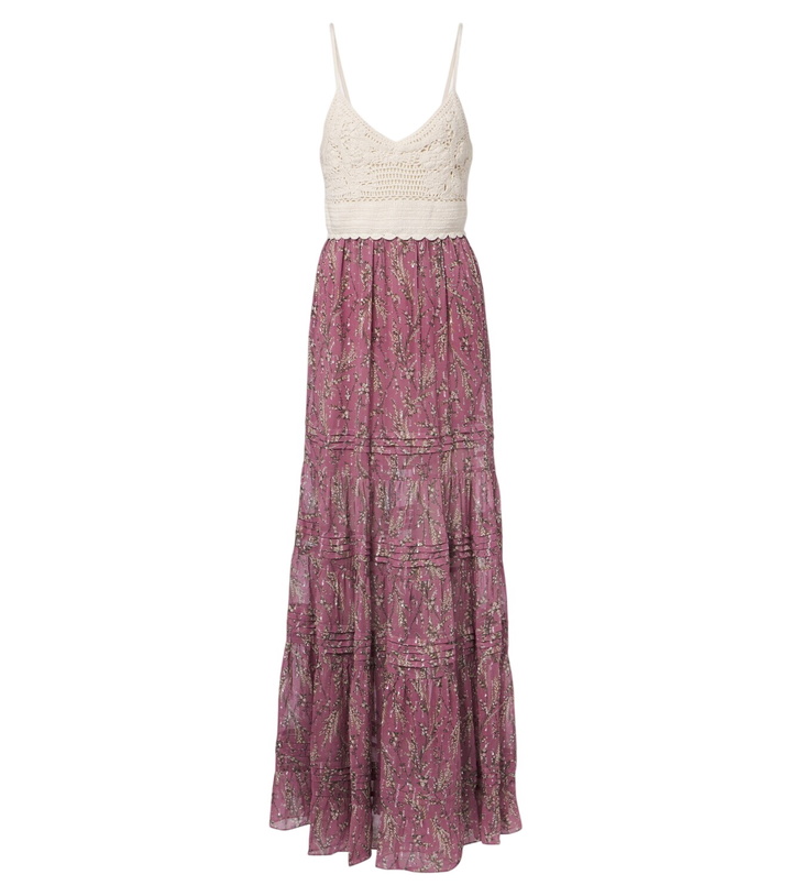 Photo: Veronica Beard Josiane floral maxi dress