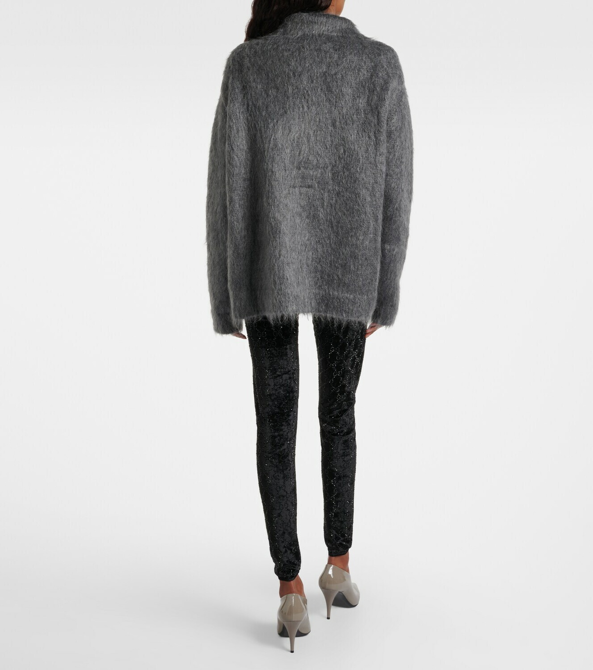 Gucci GG embellished chenille leggings