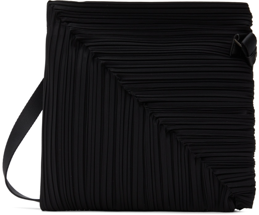 Pleats Please Issey Miyake Black Small Square Pleats Shoulder Bag -  ShopStyle