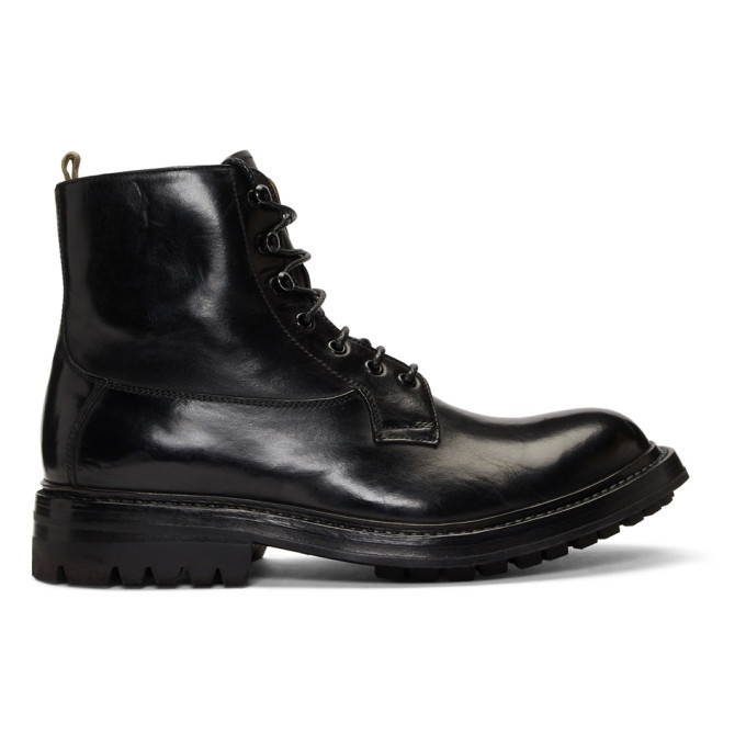 Photo: Officine Creative Black Exeter 4 Boots