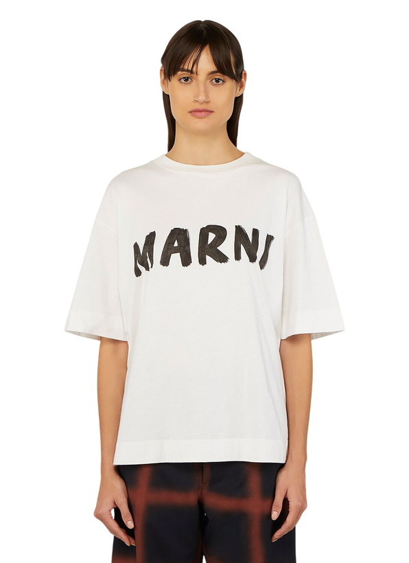 Photo: Marni Logo Print T-Shirt