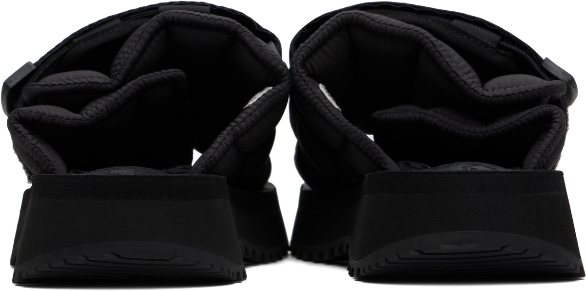 Palm Angels Black Suicoke Edition Moto-P Sandals
