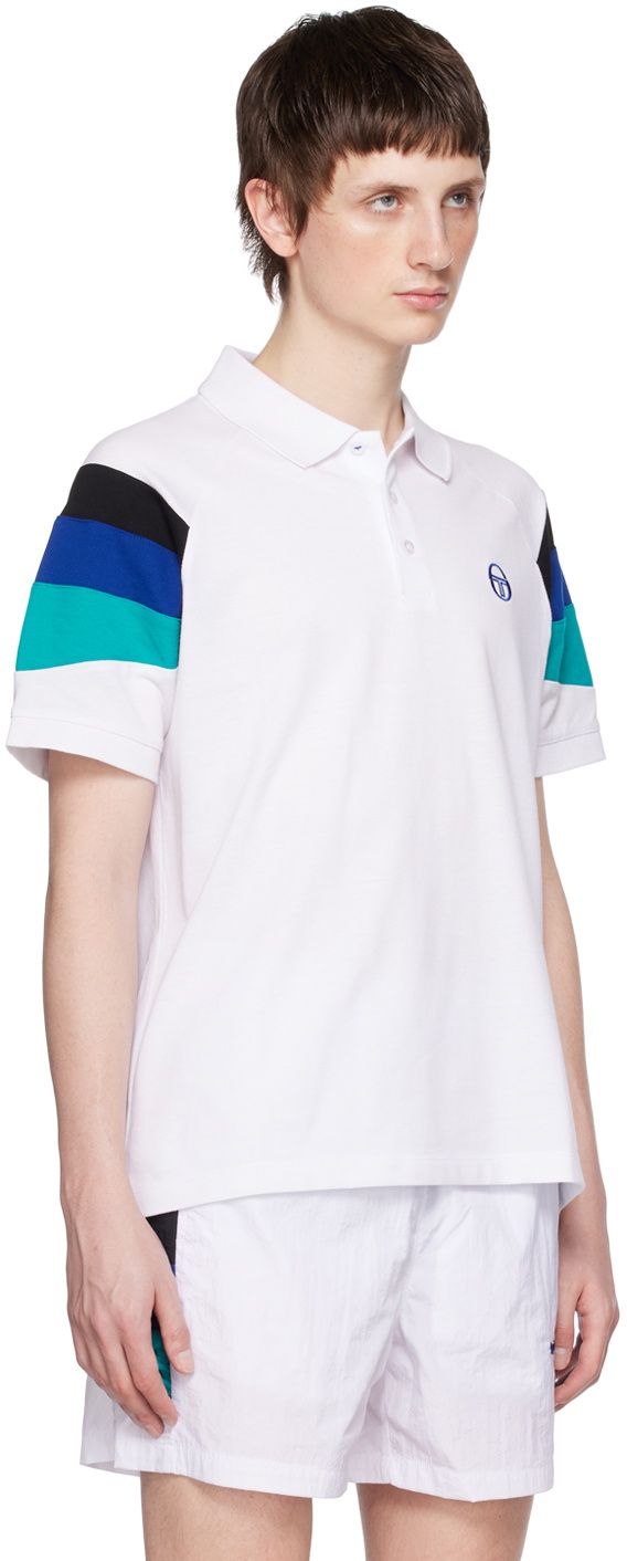 Sergio Tacchini White Macao Polo