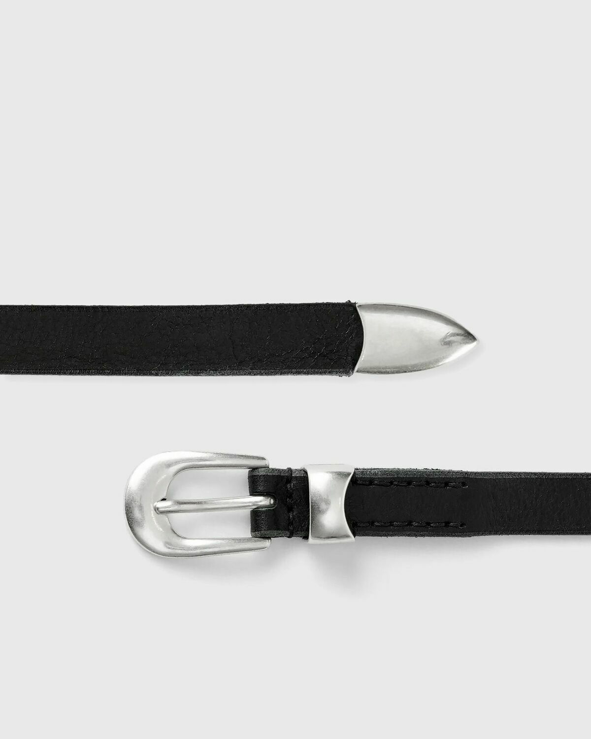 Our Legacy 2 CM BELT Black Men Our Legacy