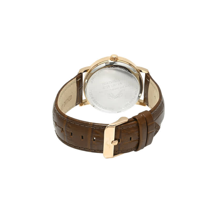 Porsamo Bleu Veritas 2 Quartz Brown Dial Mens Watch 1362GVEL