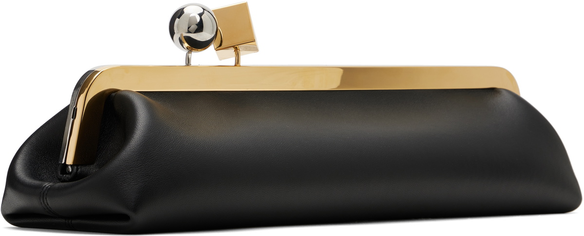 JACQUEMUS Black La Croisière 'The Salon clutch' Bag