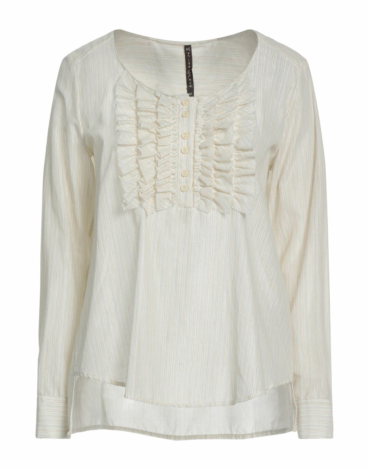 Manila Grace Womens Top in Beige