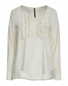 Manila Grace Womens Top in Beige