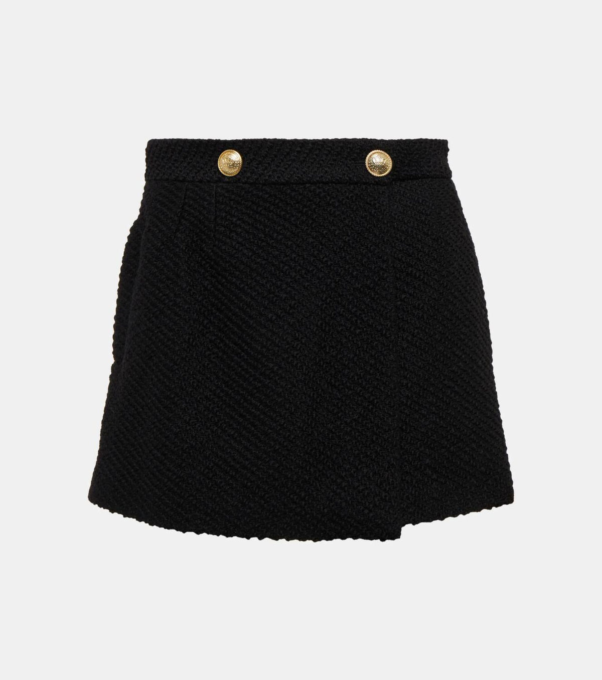 REDValentino High-rise wool-blend skort