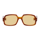 Gucci Tortoiseshell Acetate Square Sunglasses