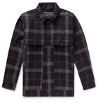 Filson - Layered Checked Wool Coat - Black