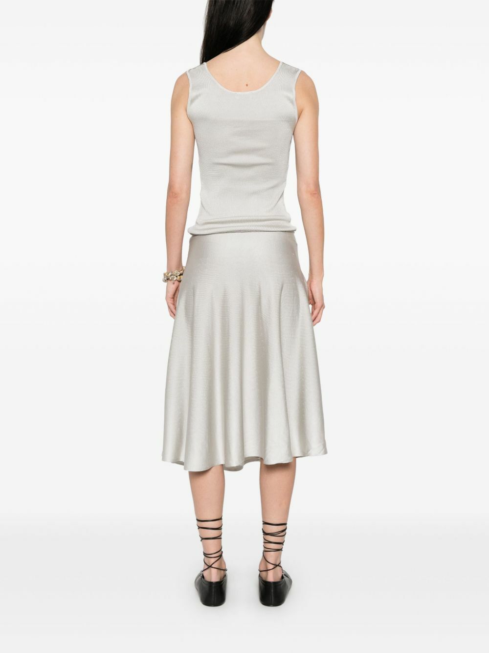 Judy Turner Silk Midi Dress