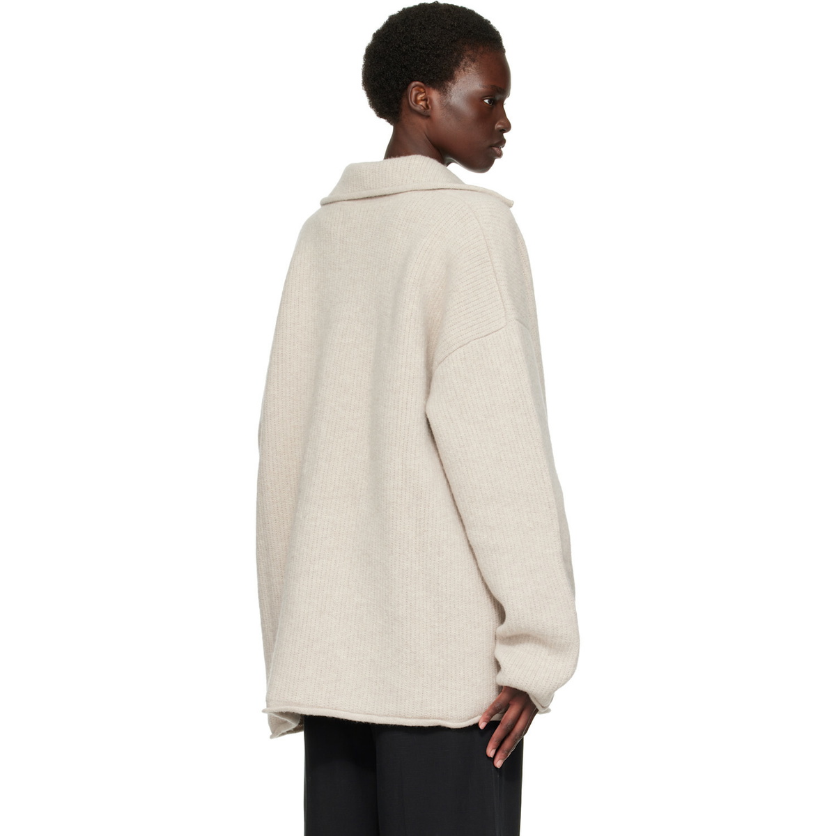 CASEY CASEY Gray Rove Cardigan
