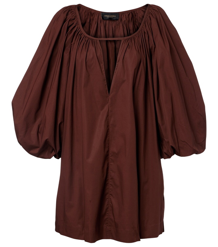 Photo: Adriana Degreas Cotton-blend minidress
