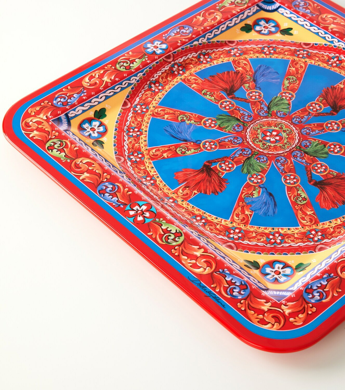 Dolce&Gabbana Casa - Medium printed tray