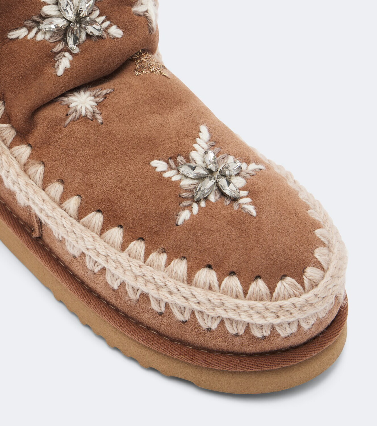 Mou 18 embellished suede ankle boots