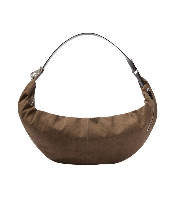 Photo: Lemaire XL Quiver Clip cotton canvas shoulder bag