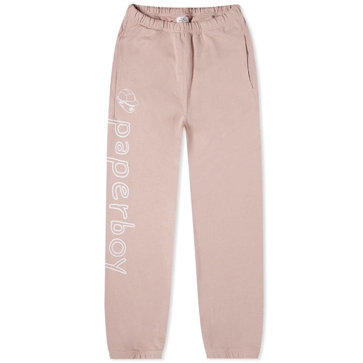 Photo: Paperboy Men's Sweat Pant in Faded Pink