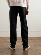 Aspesi - Straight-Leg Linen Trousers - Black