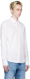 Hugo White Patch Shirt