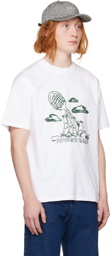 Palmes White Graphic T-Shirt