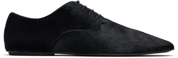 Photo: Dries Van Noten Black Square Toe Derbys