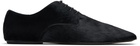 Dries Van Noten Black Square Toe Derbys