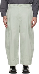 Toogood Taupe 'The Etcher' Trousers