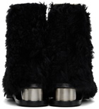 EGONlab Black Stun Shearling Boots